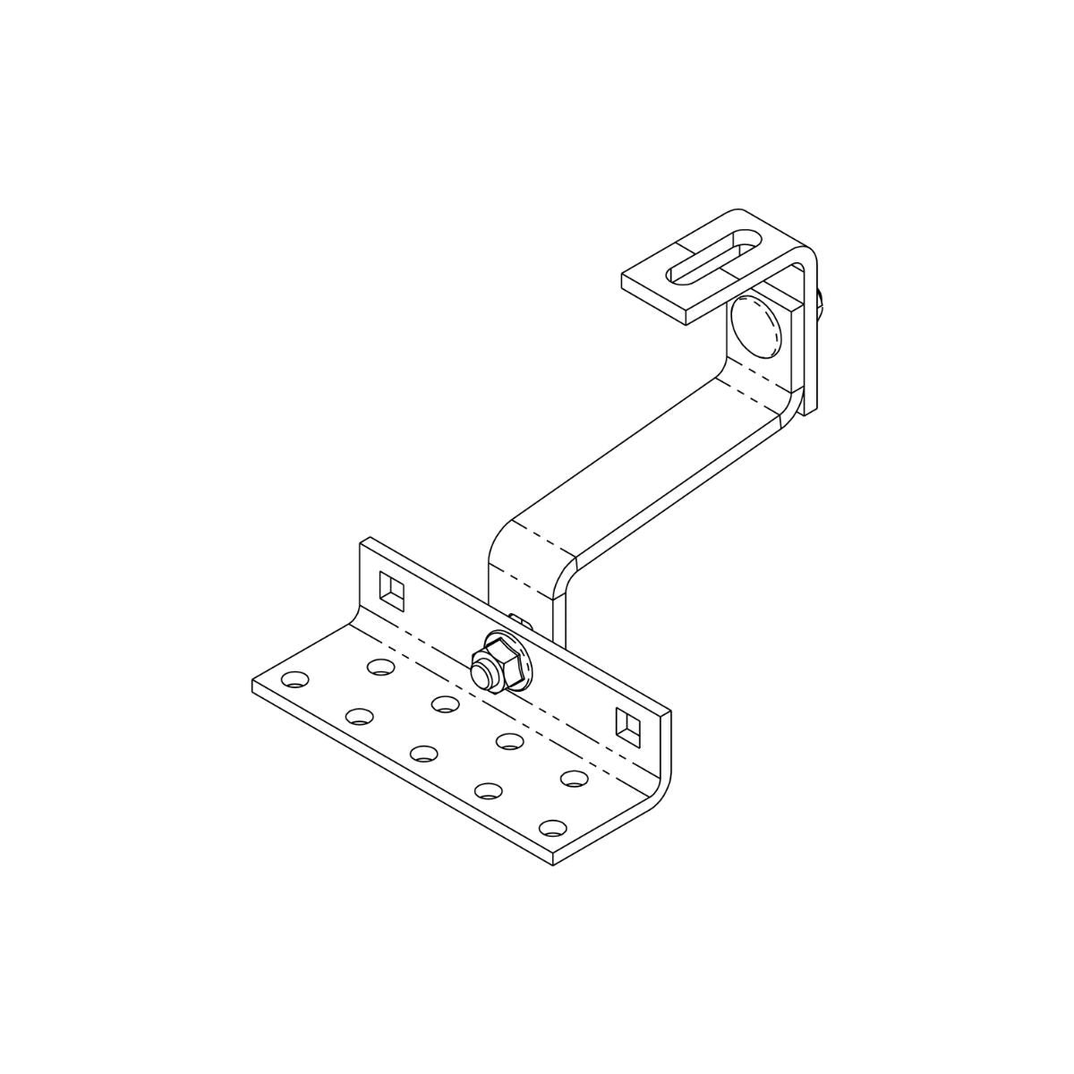 K2-Systems Roof Hook Vario 2 - 1000107 - Image 2