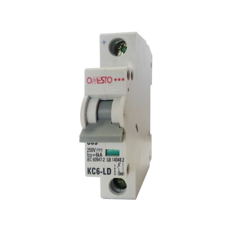 Onesto 32A 125V - 250V 6kA DC Circuit Breaker