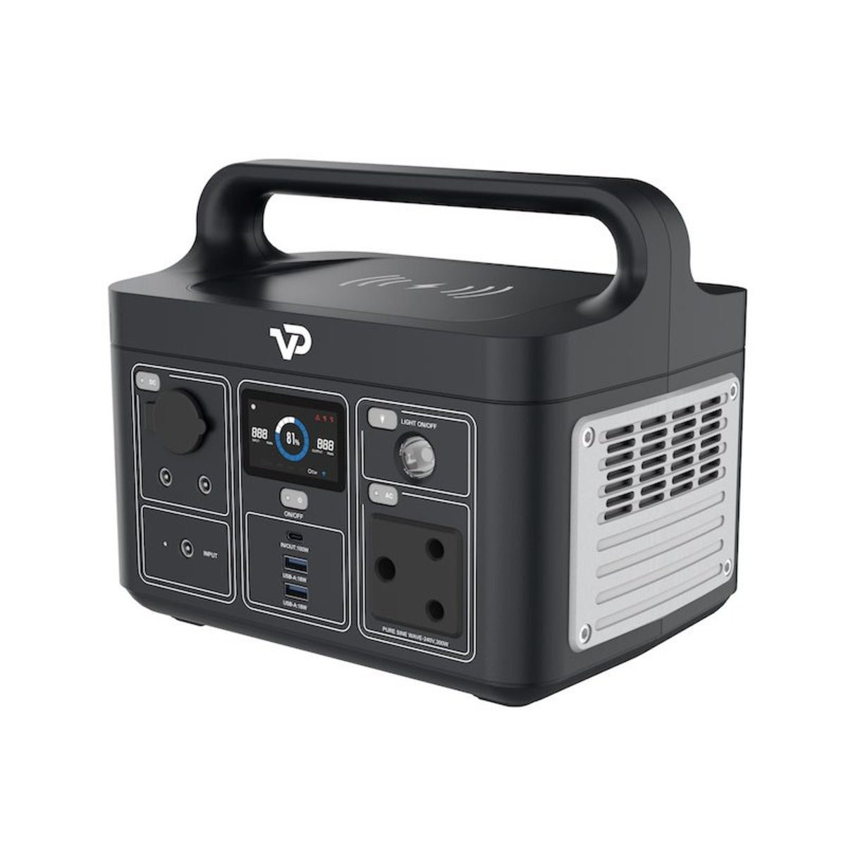 VigorPool Lake 300 Portable Power Station - Image 2
