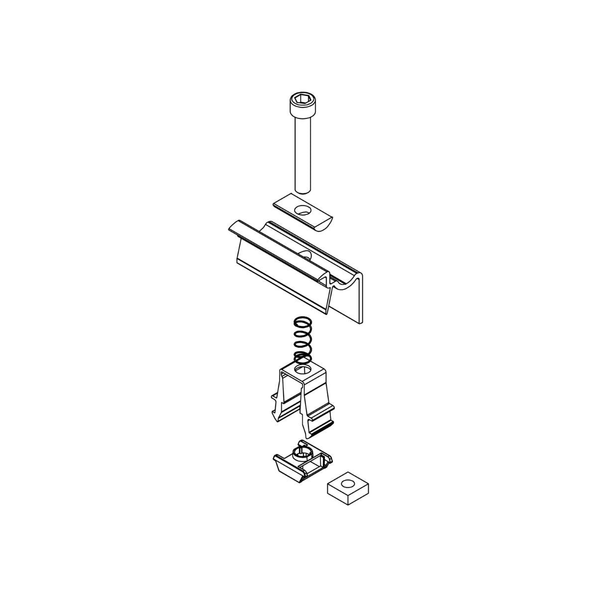 K2-Systems Universal OneEnd Clamp - 2002589 - Image 4