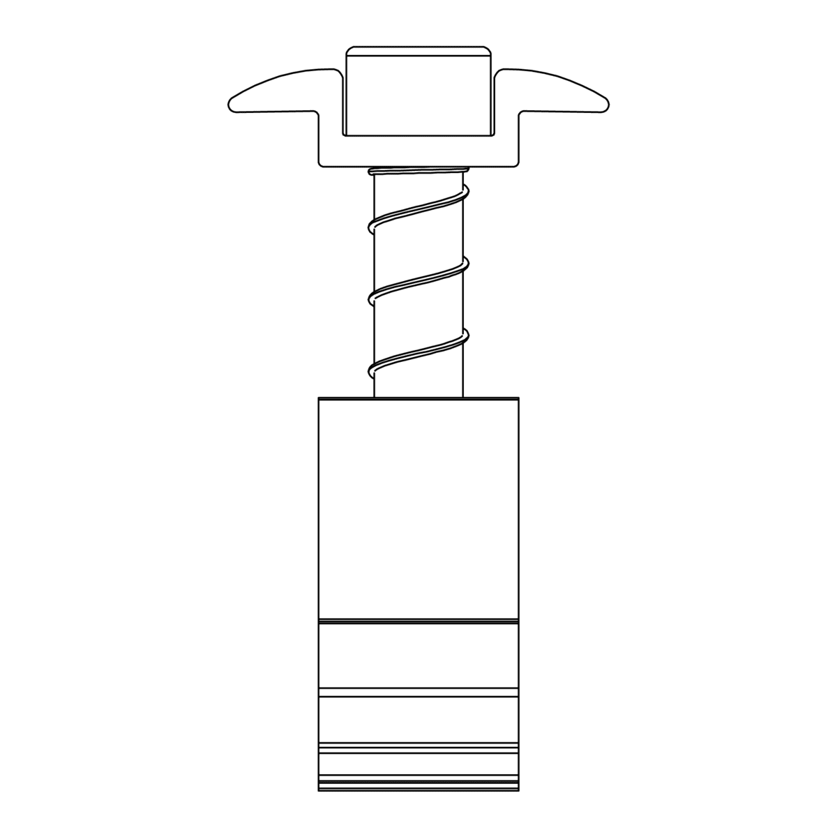 K2-Systems Dome Middle Clamp 30-50mm - 2002609 - Image 2