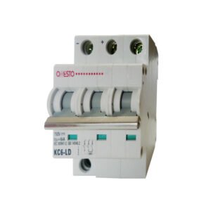 Onesto 20A 660V - 750V 6kA DC 3 Pole Circuit Breaker