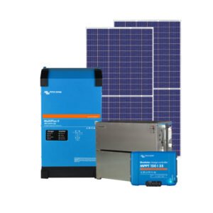 B&B 3kW Peak System with 14.5kWh lithium battery and 3kWp Array Solar Power Kit