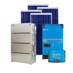 B&B 5kW peak system with 29kWh lithium battery and 6kWp array Solar Power Kit