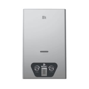 Dewhot 8 Litre Stainless Steel Diaphragm Activated Gas Water Heater-Indoor