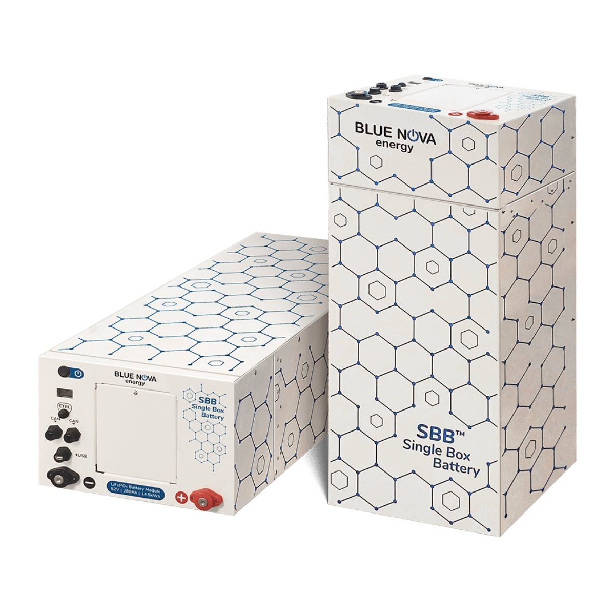 BlueNova BN52V-280-14.5K SBB LiFePO4 Single Box Battery