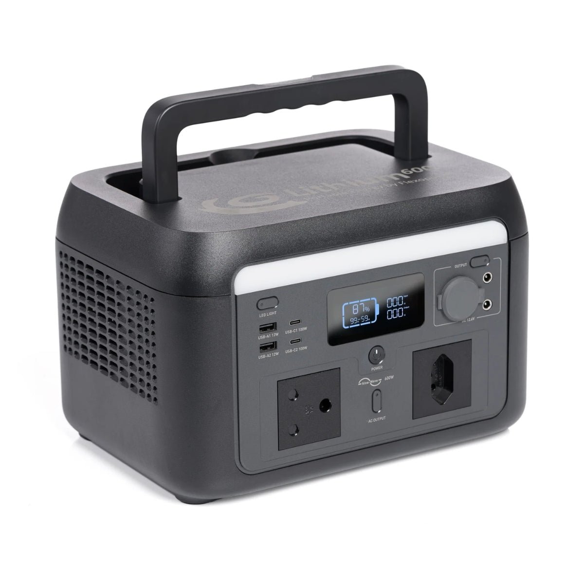 Flexopower Lithium 600Wh Portable Power Station