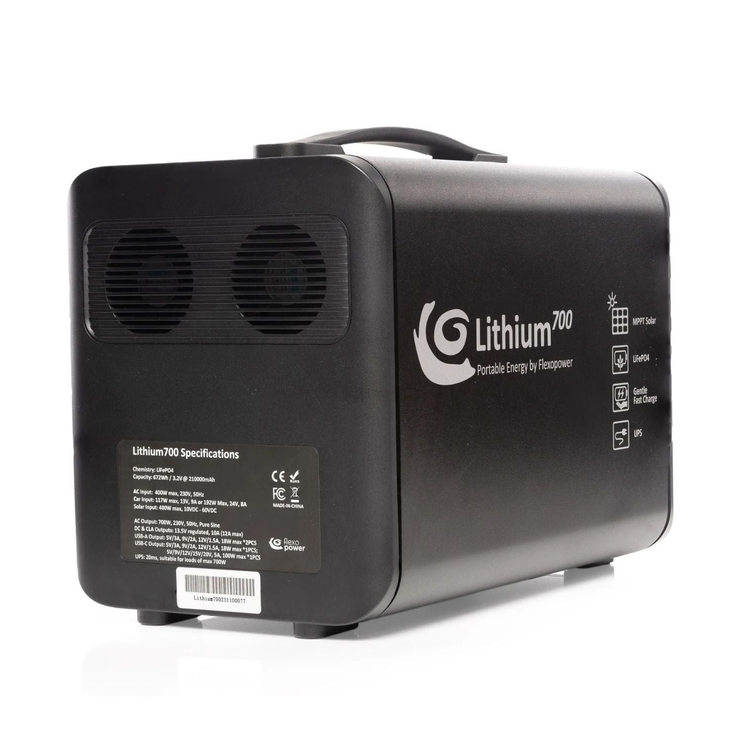 Flexopower Lithium 700Wh Portable Power Station - Image 3