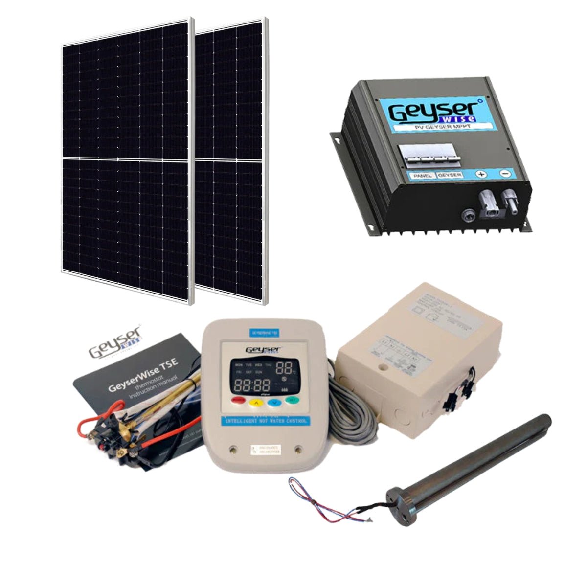 Geyserwise 200L PV High Irradiation Solar Water Heating System