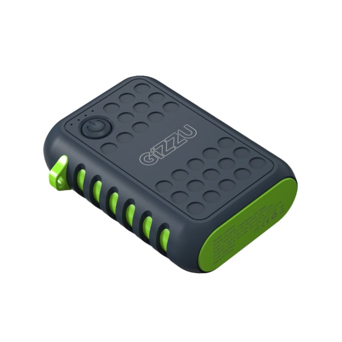 Gizzu 10000mAh 18W Rugged Power Bank - Image 2