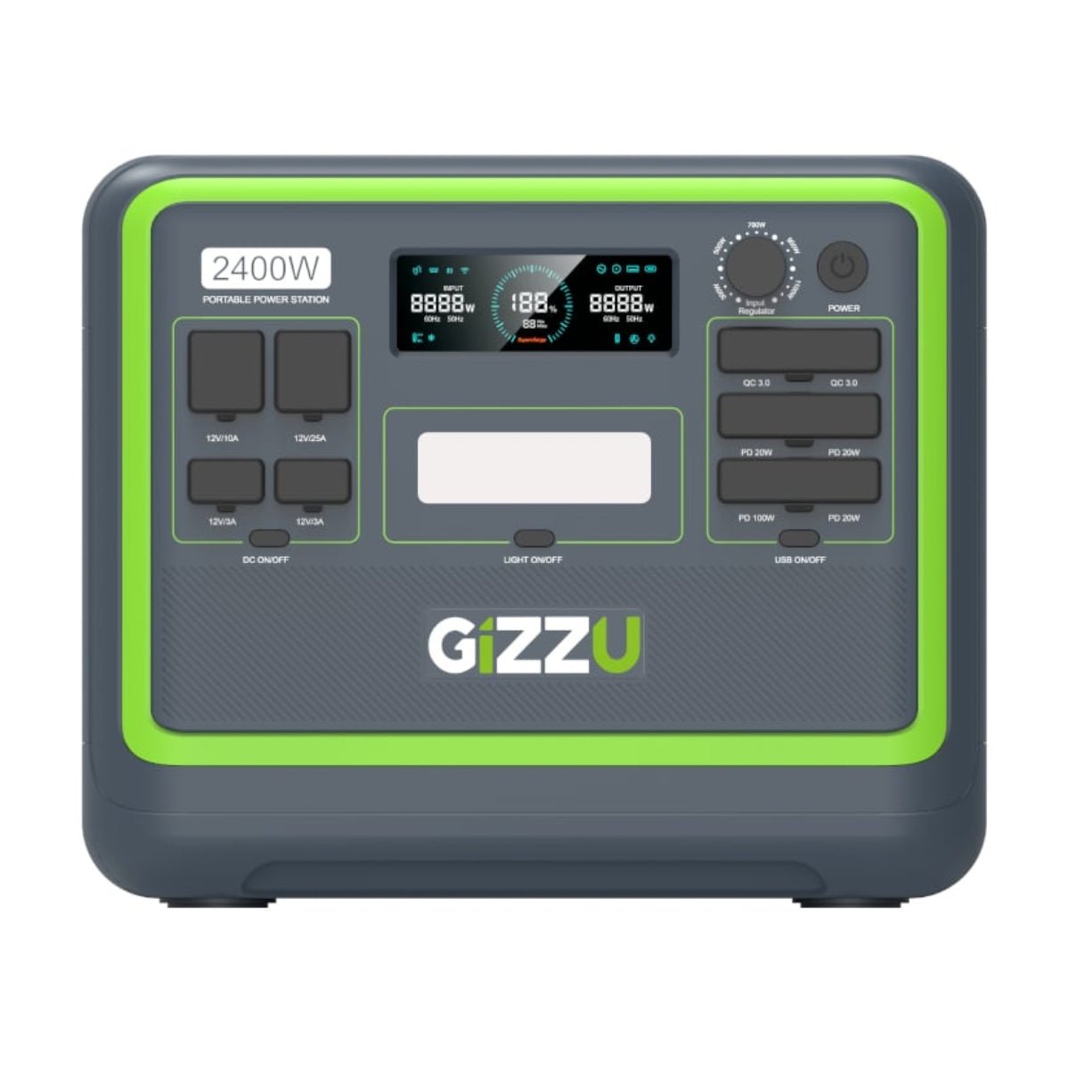 Gizzu Hero Pro 2048Wh UPS Power Station