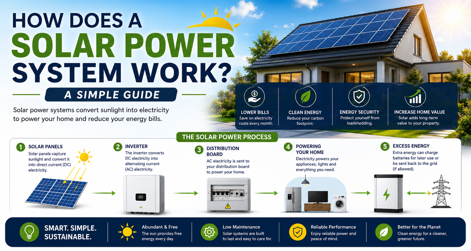 How Does a Solar Power System Work? A Simple Guide