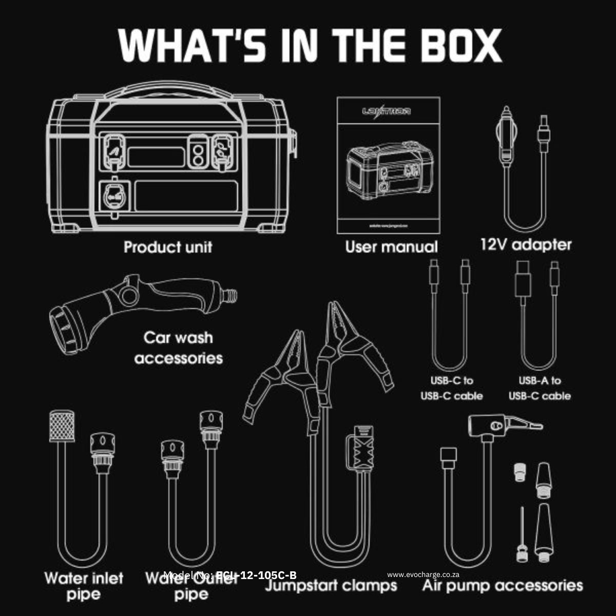 LokiThor 5 in 1 Multi-functional Jump Starter - Image 6