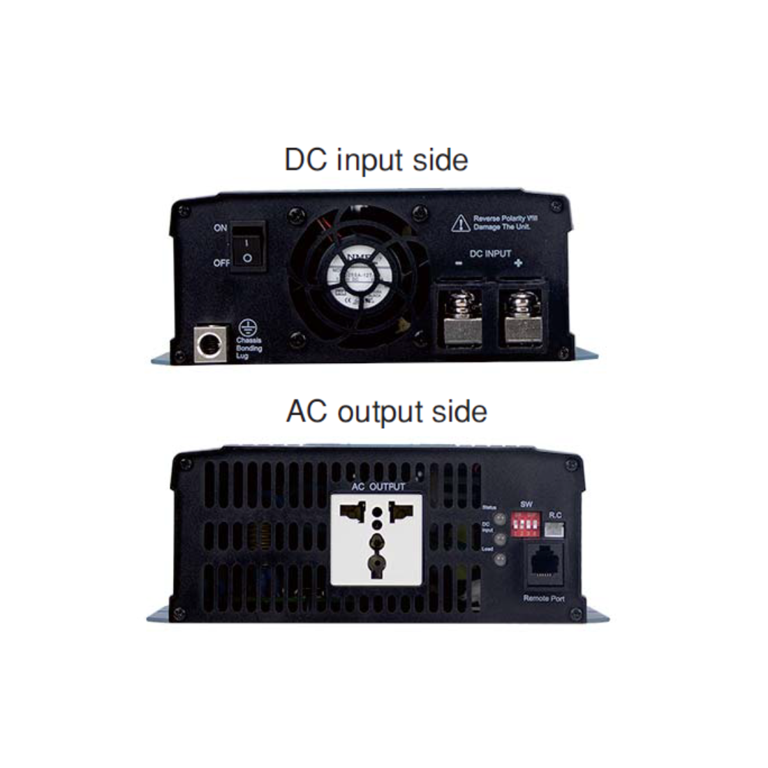 Meanwell NTS-1200-212NUN 1.2kW 12V Inverter - Image 2