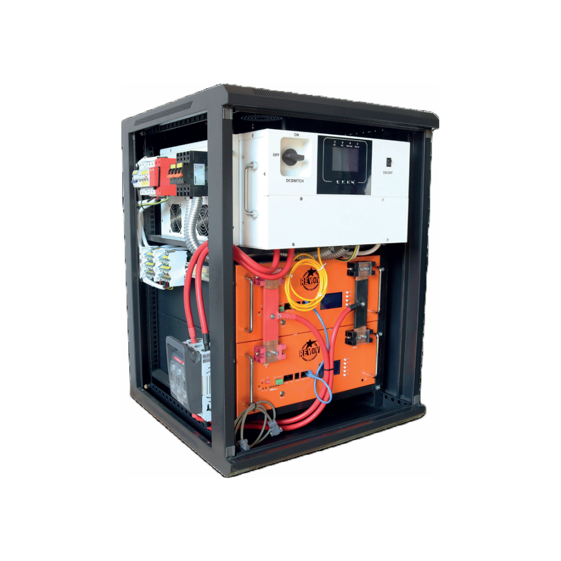 REVOV Cube 800 200Ah 6kWh 51.2V LiFePO4 Battery Backup Power System