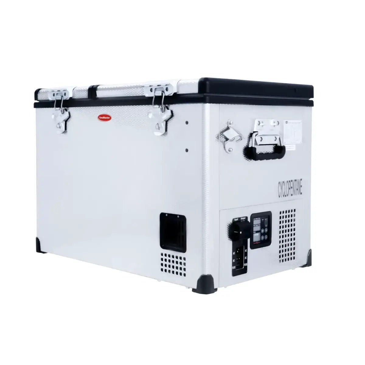 SnoMaster SMDZ-CL56D 12V-220V 56 Litre Dual Compartment Fridge-Freezer - Image 4