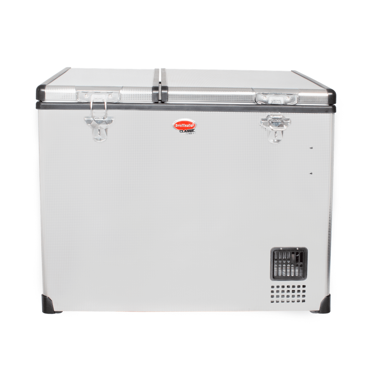 SnoMaster SMDZ-CL72D 12V-220V 72 Litre Dual Compartment Fridge-Freezer - Image 2