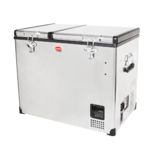 SnoMaster SMDZ-CL72D 12V-220V 72 Litre Dual Compartment Fridge-Freezer