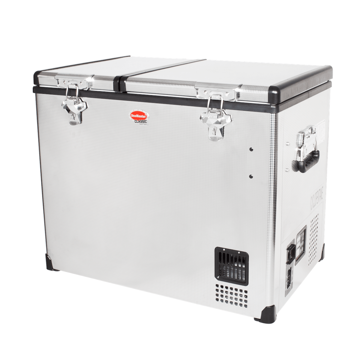 SnoMaster SMDZ-CL72D 12V-220V 72 Litre Dual Compartment Fridge-Freezer