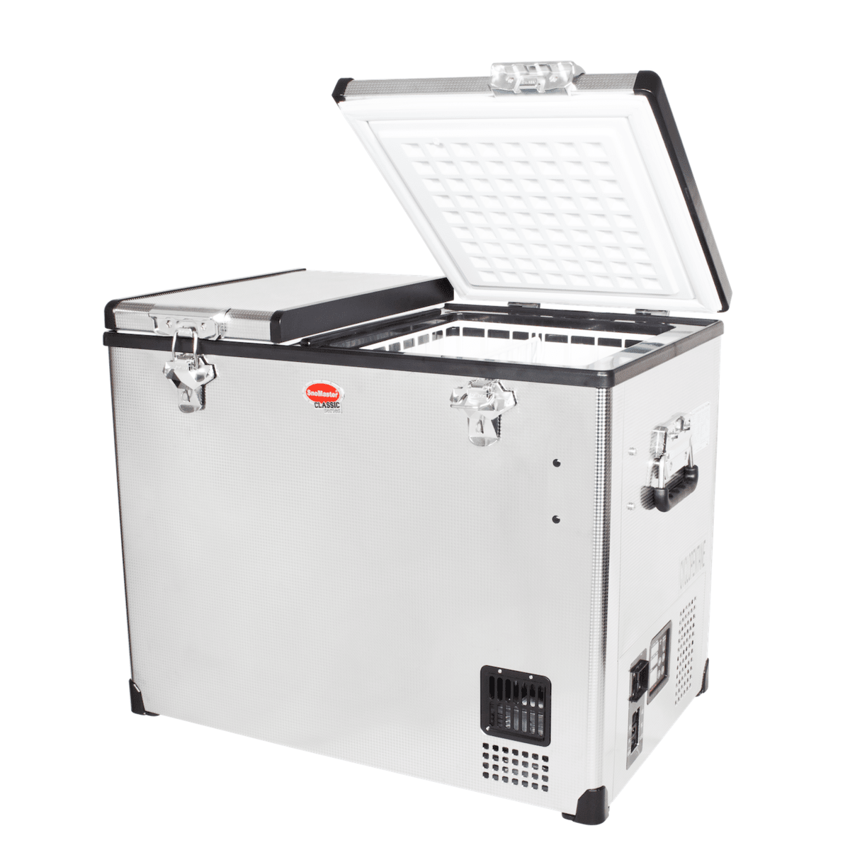 SnoMaster SMDZ-CL72D 12V-220V 72 Litre Dual Compartment Fridge-Freezer - Image 3
