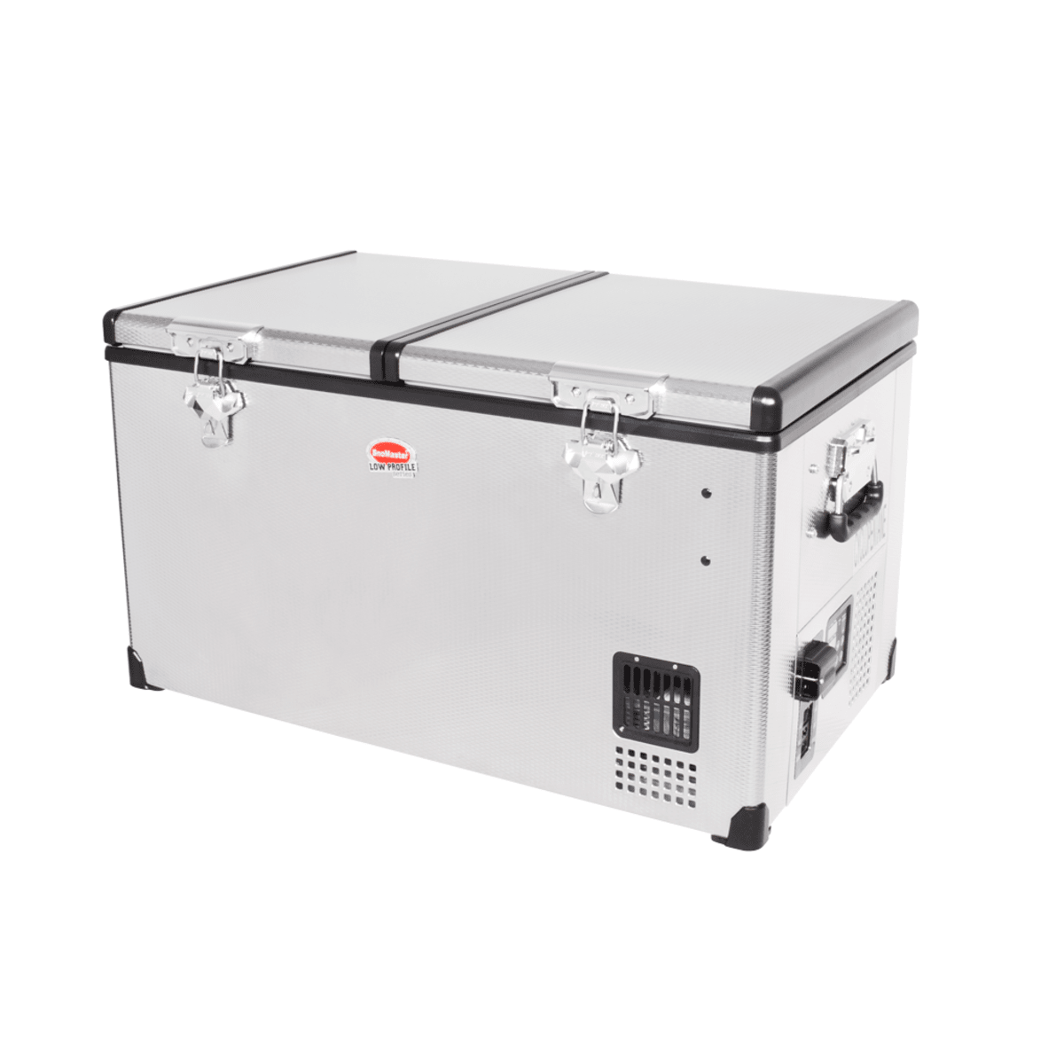 SnoMaster SMDZ-LP66D 12V-220V 66 Litre Dual Compartment Fridge-Freezer
