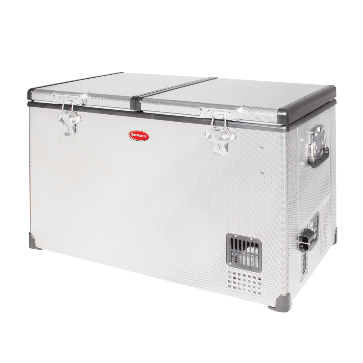 SnoMaster SMDZ-TR82D 12V-220V 82 Litre Dual Compartment Fridge-Freezer
