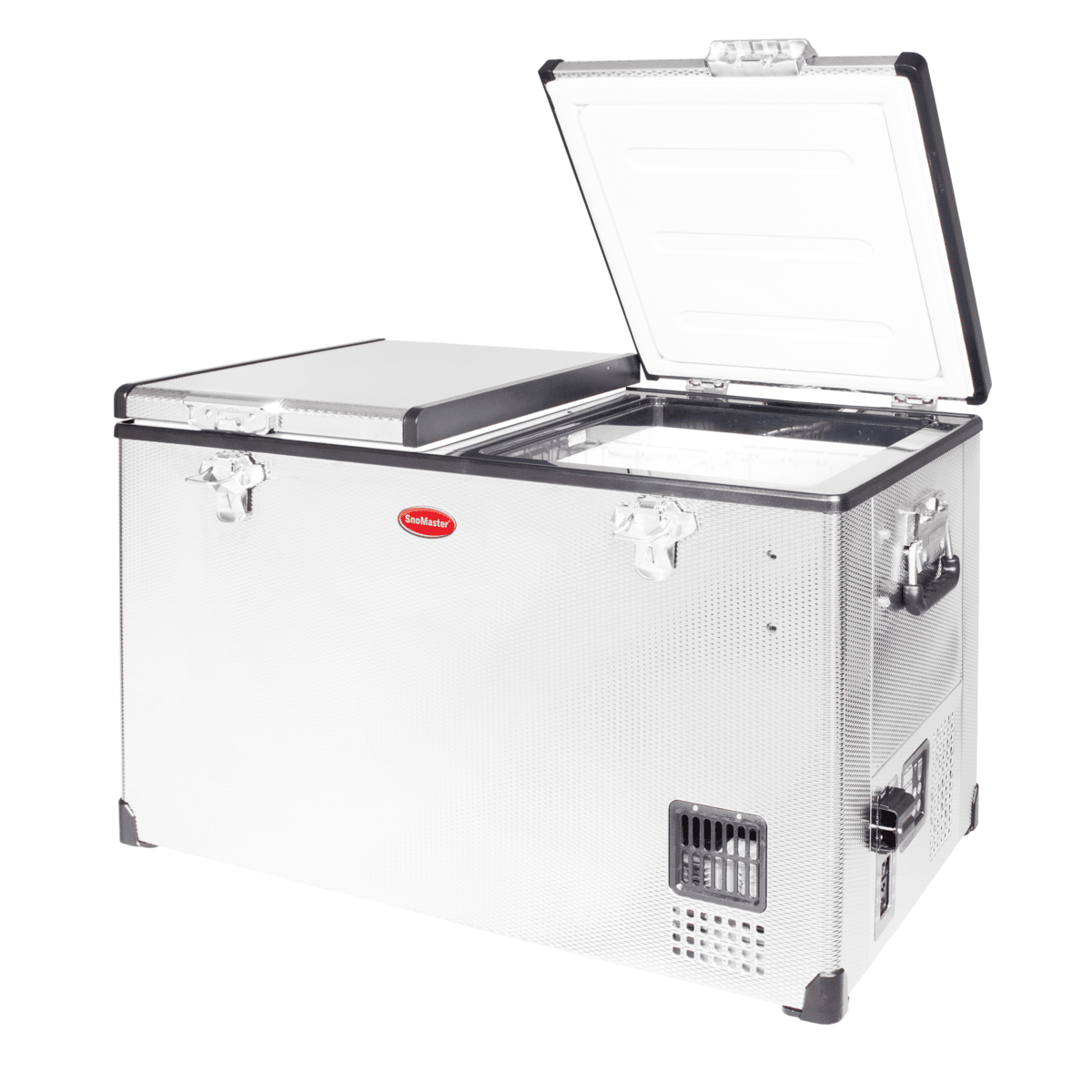 SnoMaster SMDZ-TR82D 12V-220V 82 Litre Dual Compartment Fridge-Freezer - Image 2