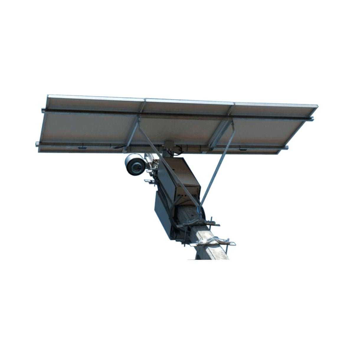 3 Panel T-Pole Mast Mount Structure - 180W - 450W