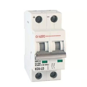 Onesto 32A 250V - 500V 6kA DC 2 Pole Circuit Breaker