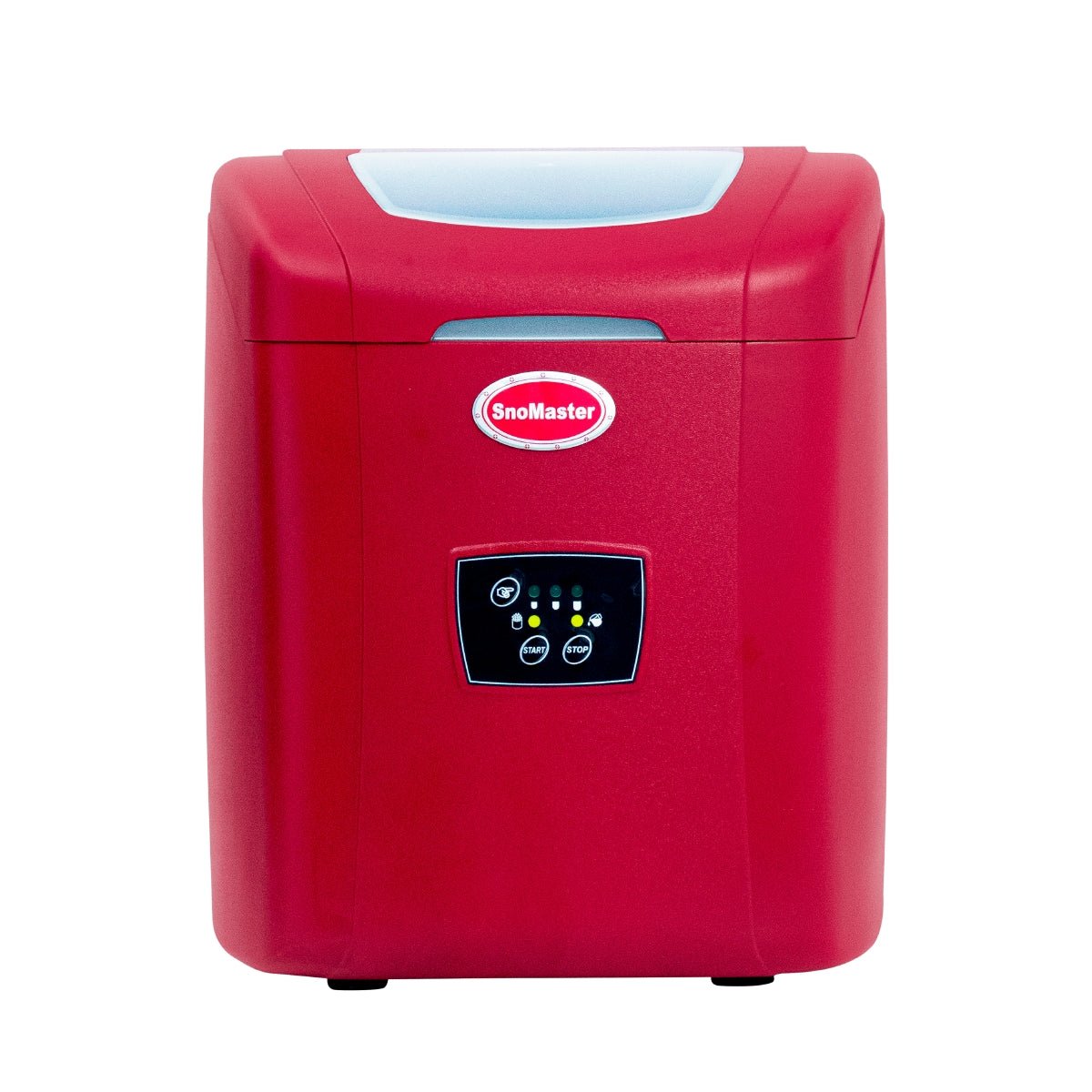 SnoMaster ZB-14R Red Counter-Top Bullet Type Ice-Maker