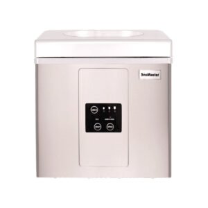 SnoMaster ZBC-15 Stainless Steel Counter-Top Bullet Type Ice-Maker