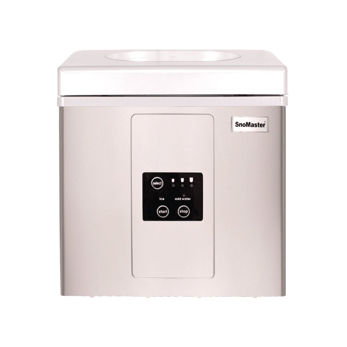 SnoMaster ZBC-15 Stainless Steel Counter-Top Bullet Type Ice-Maker