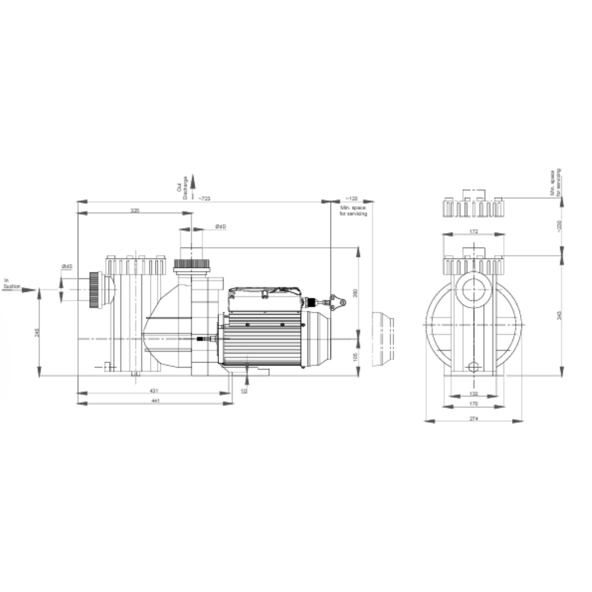 Speck BADU Eco VSD Pro 23 Self-Priming Circulation Pump - Image 3