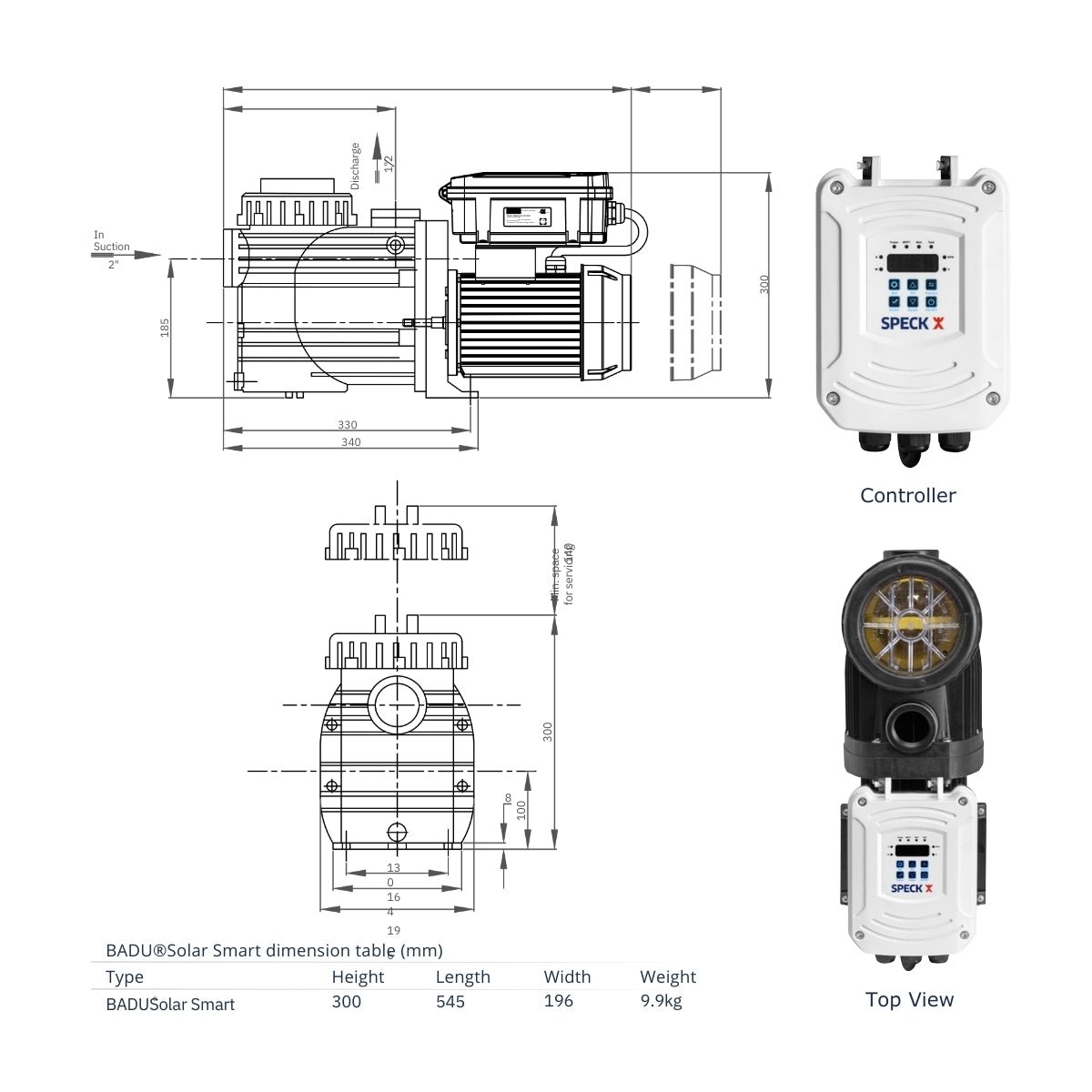 Speck BADU Solar Smart Pump - Image 2