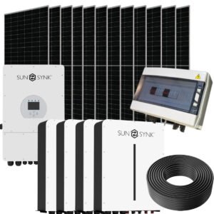 Sunsynk 12kW 20kWh 51.2V 3-Phase Hybrid System