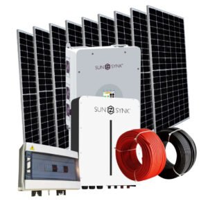Sunsynk 5kW 5.12kWh 51.2V Self Consumption Solar Power System