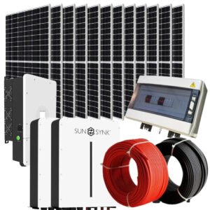 Sunsynk 8kW 10.24kWh 51.2V Self Consumption Solar Power System