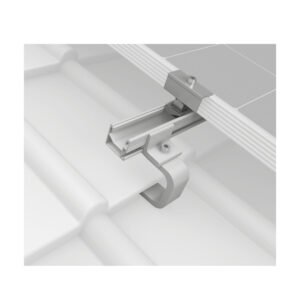 K2-Systems Tile Roof SingleRail 3S 1 Panel Roof Mounting System