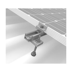 K2-Systems IBR/Corrugated Roof SingleRail 1 Panel Roof Mounting System