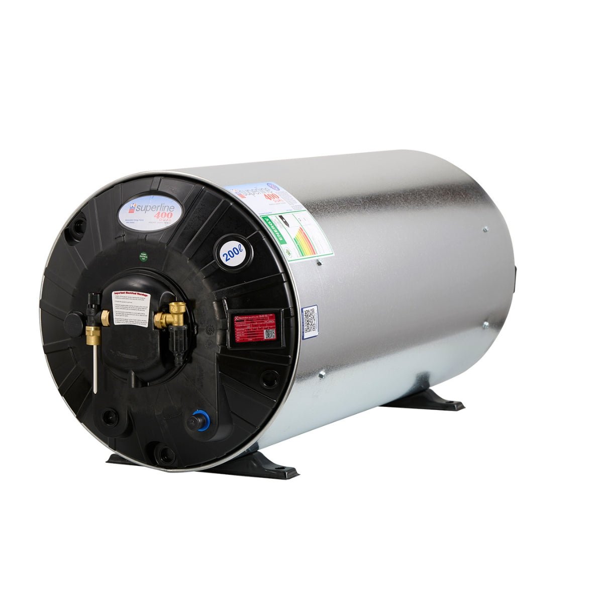 Kwikot SuperLine 200L 400kPa Dual Solar Ready Geyser - Image 2