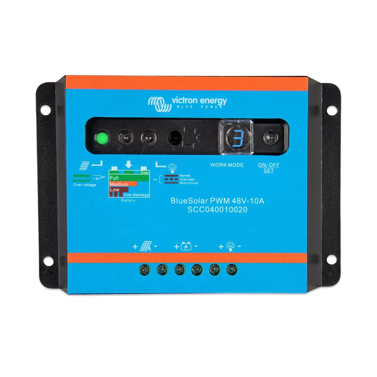 Victron Blue Solar Light 48V-10A PWM Charge Controller