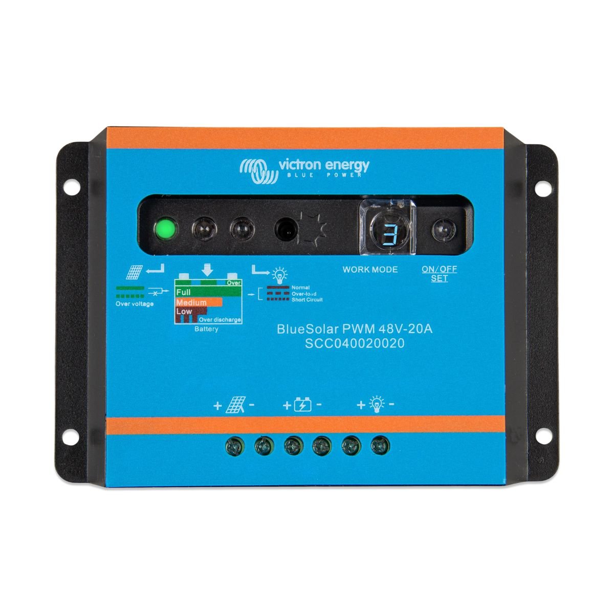 Victron Blue Solar Light 48V-20A PWM Charge Controller