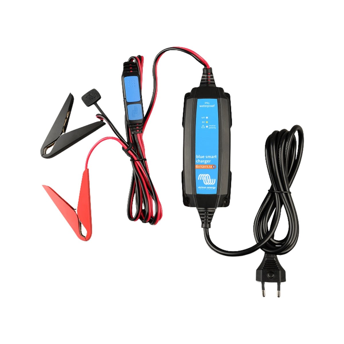 Victron Blue Smart IP65 6-12-1.1 1.1A 6V/12V Battery Charger with DC connector - Image 2