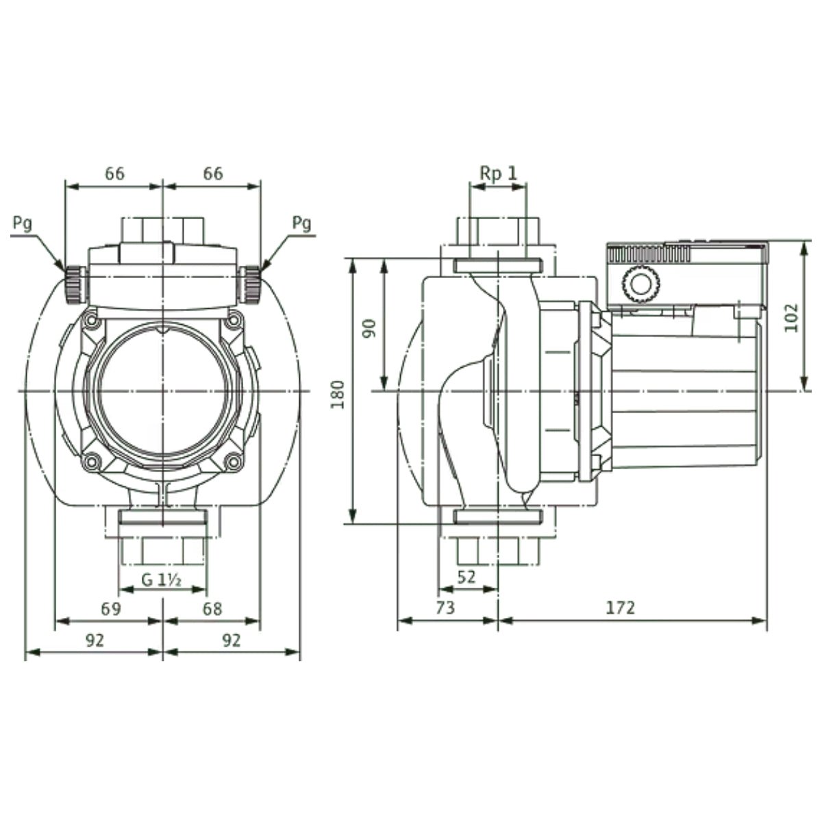 Wilo Top Z 25-10 Electric Circulation Pump - Image 2