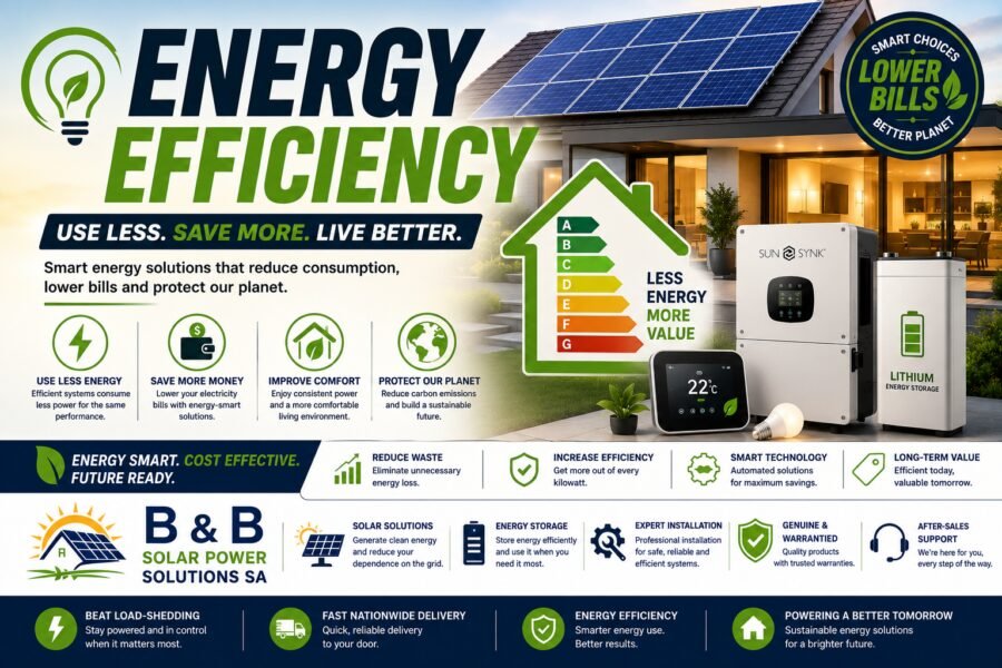 Energy efficiency products for sale in South Africa