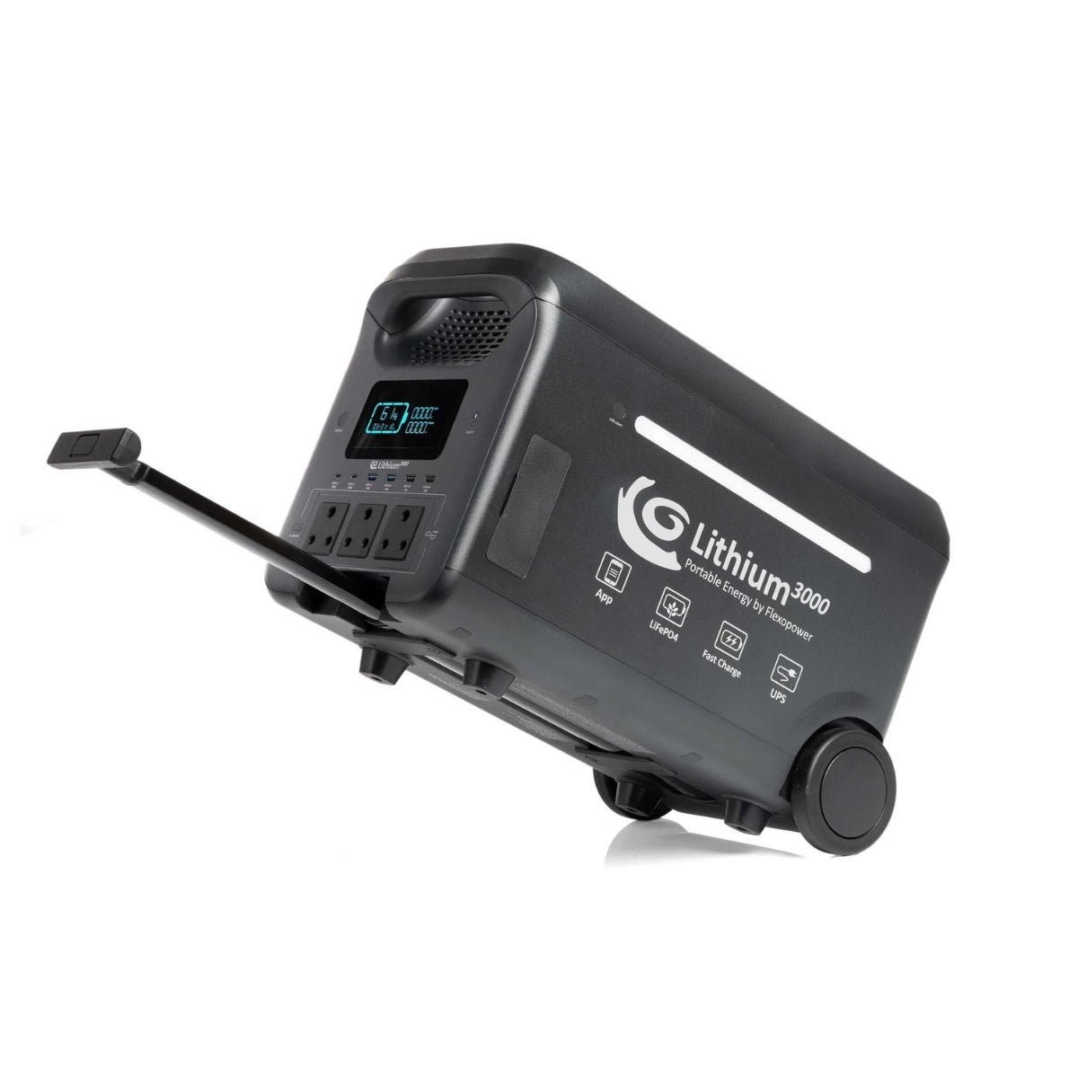 Flexopower Lithium 3000Wh Portable Power Station - Image 3