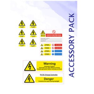 Battery Hazard Label Pack