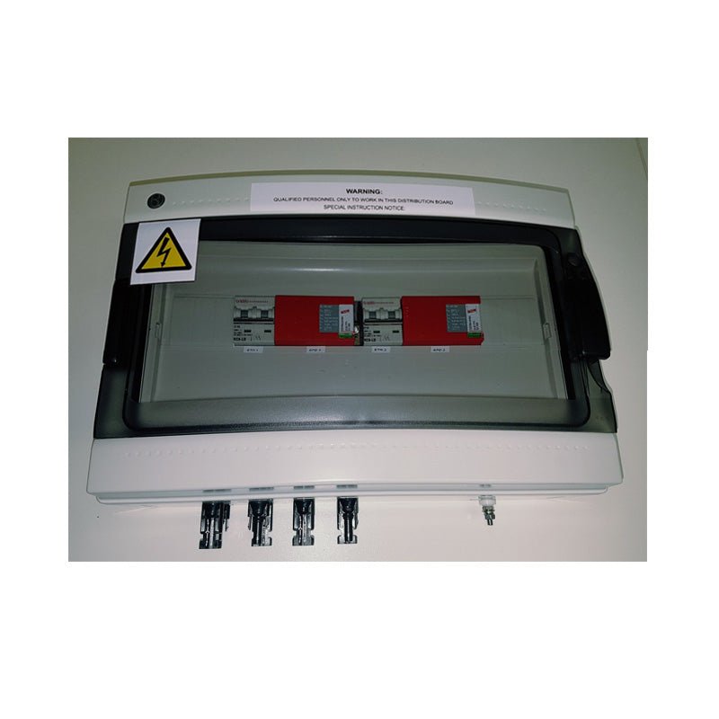 600V Combiner Box 2 Inputs 1 Output 32A Isolator and Type II SPD