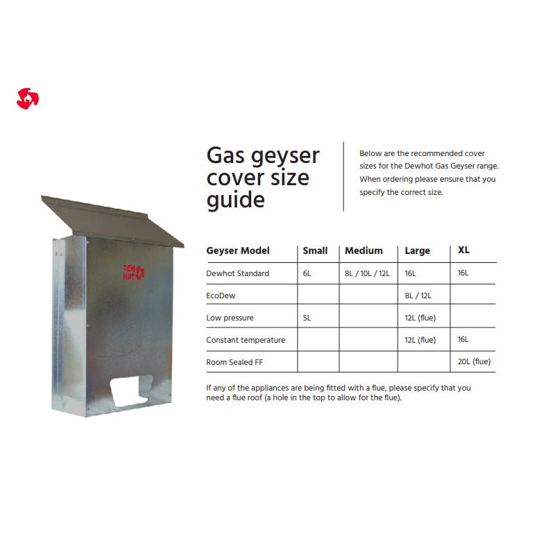 Dewhot Gas Water Heater Weather Box - Image 2