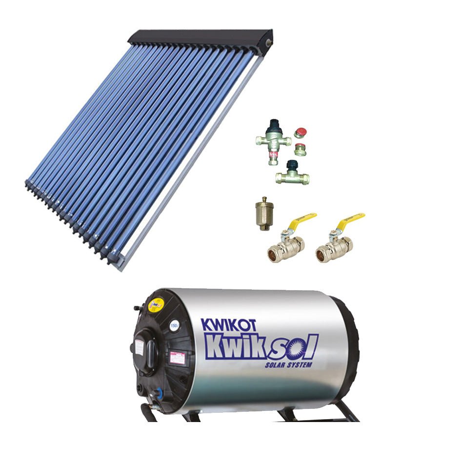 100L Evacuated Tube Thermosiphon Solar Water Heating Kit